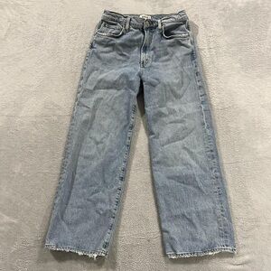 Agolde Harper Straight Leg Jeans vintage blue size 27